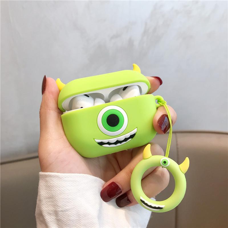 Monsters Inc. 'Mike Wizowski' Premium AirPods Pro Case Shock Proof Cover