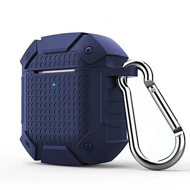 Heavy Duty Tough Armor Rugged AirPods Case Shock Proof Cover