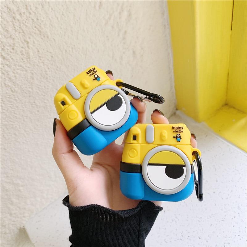 Minions Camera Premium AirPods Case Shock Proof Cover