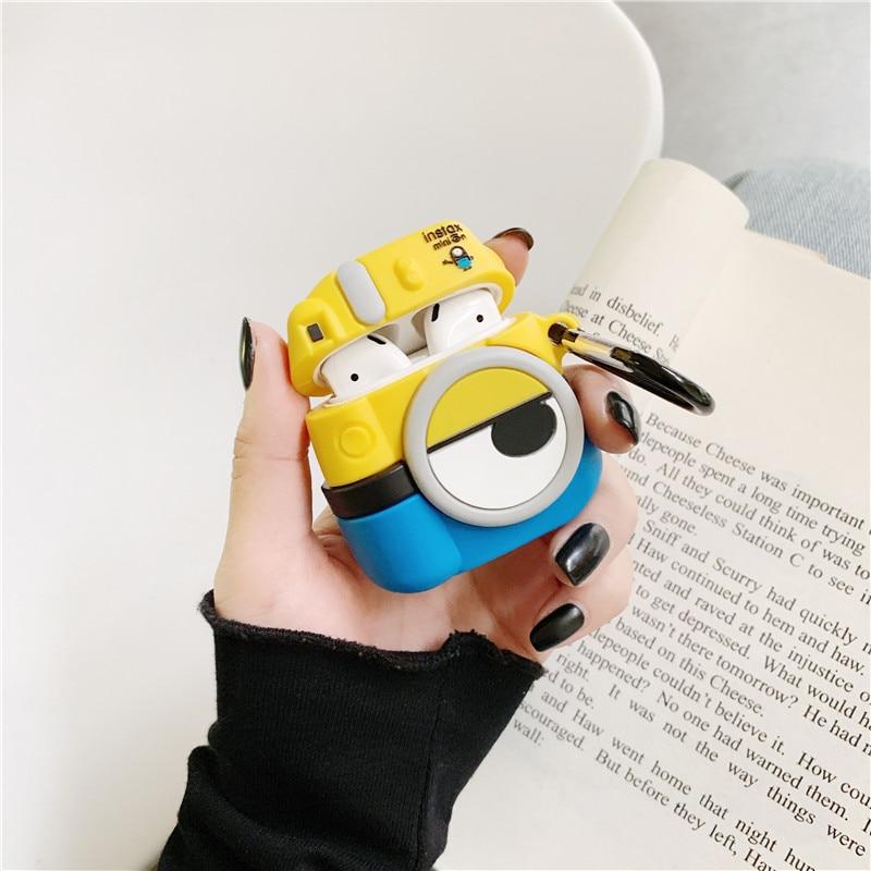 Minions Camera Premium AirPods Case Shock Proof Cover