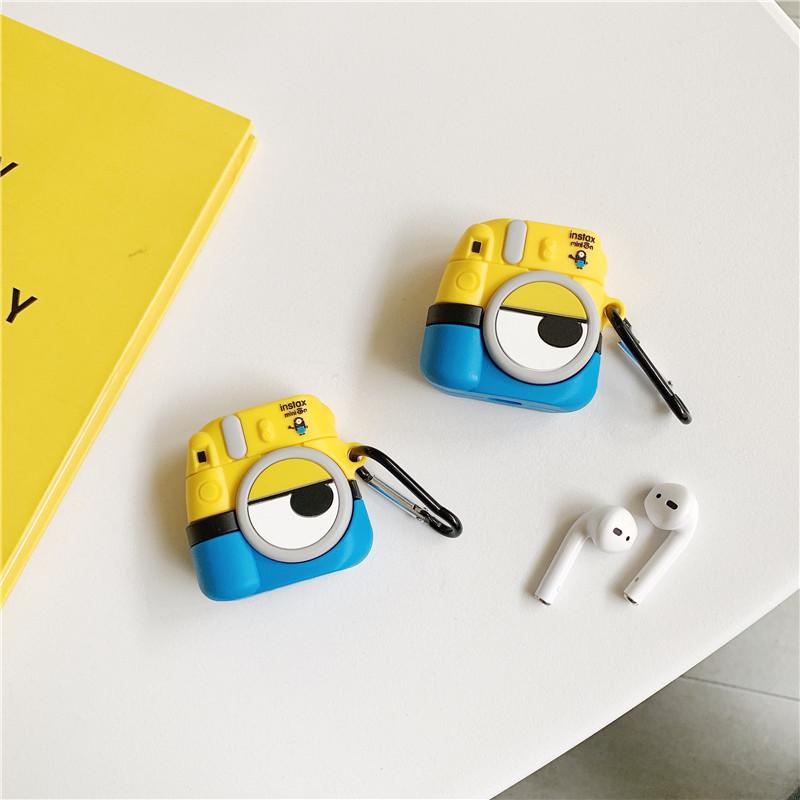 Minions Camera Premium AirPods Case Shock Proof Cover