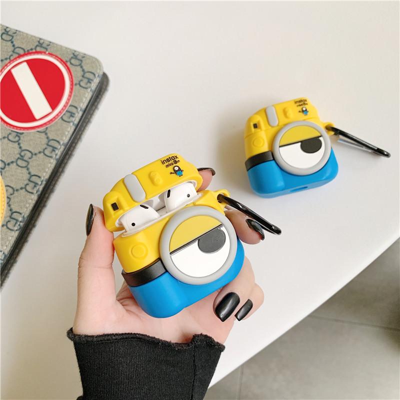 Minions Camera Premium AirPods Case Shock Proof Cover