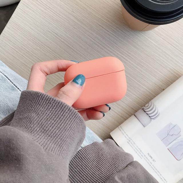 Candy Color AirPods Pro Silicone Case Shock Proof Cover