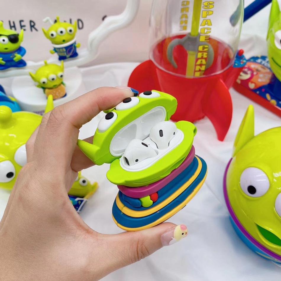 Toy Story 'Martian in a Spaceship' Premium AirPods Case Shock Proof Cover