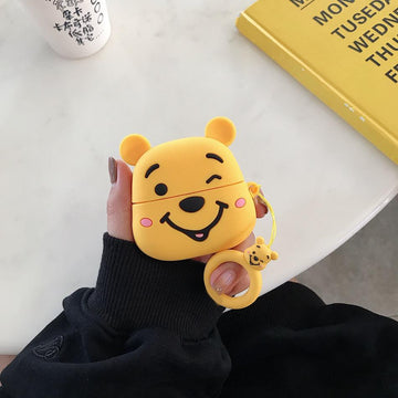 Winnie the Pooh 'Winking Pooh' Premium AirPods Pro Case Shock Proof Cover