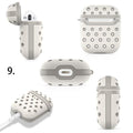 Silicone Dotted Colors Airpods Case Cover