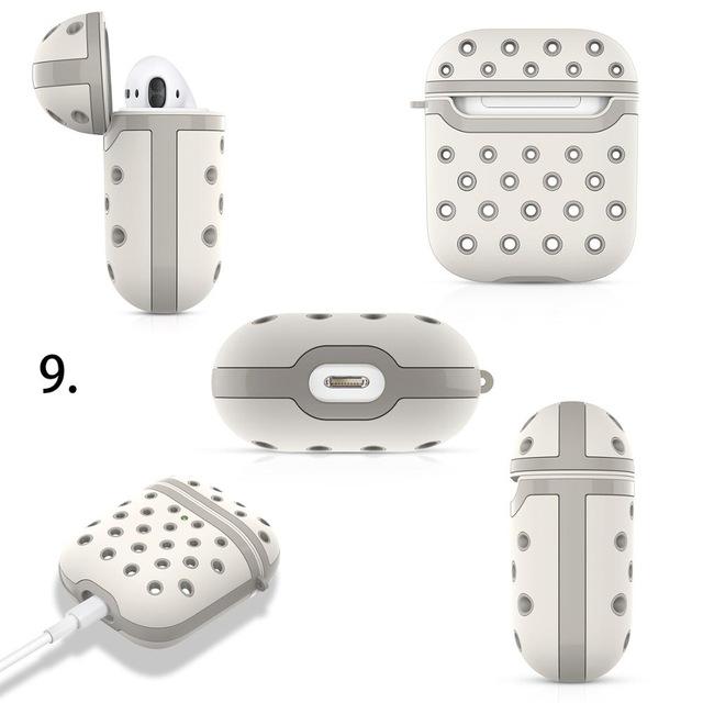 Silicone Dotted Colors Airpods Case Cover
