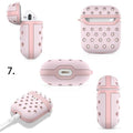 Silicone Dotted Colors Airpods Case Cover