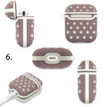 Silicone Dotted Colors Airpods Case Cover