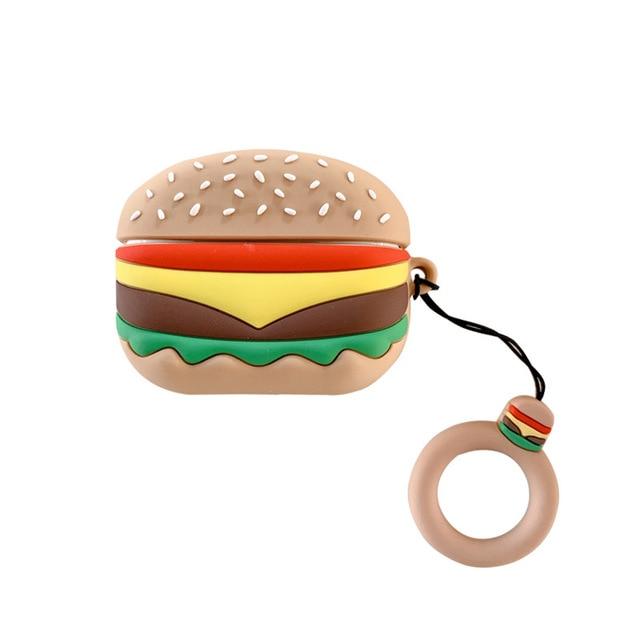 Cute McDonald's Burger Premium AirPods Pro Case Shock Proof Cover