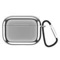 Plastic Metal TPU Plated AirPods Pro Case Shock Proof Cover