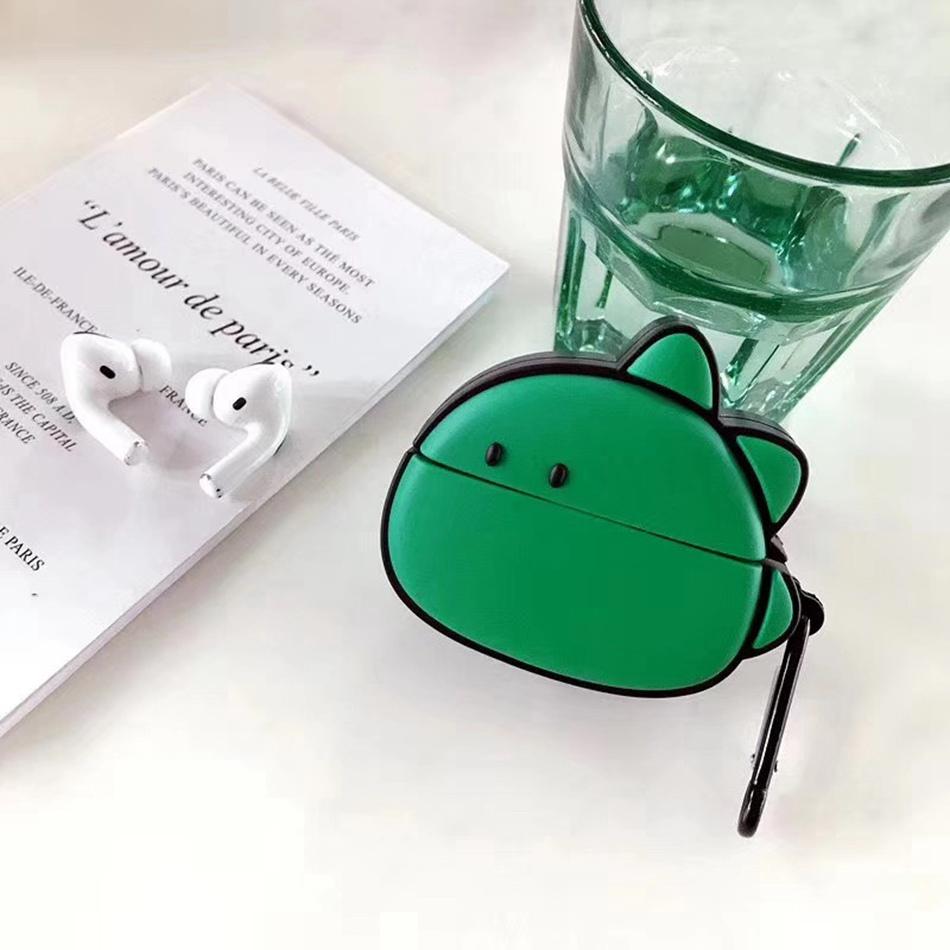 Green Dino Premium AirPods Pro Case Shock Proof Cover