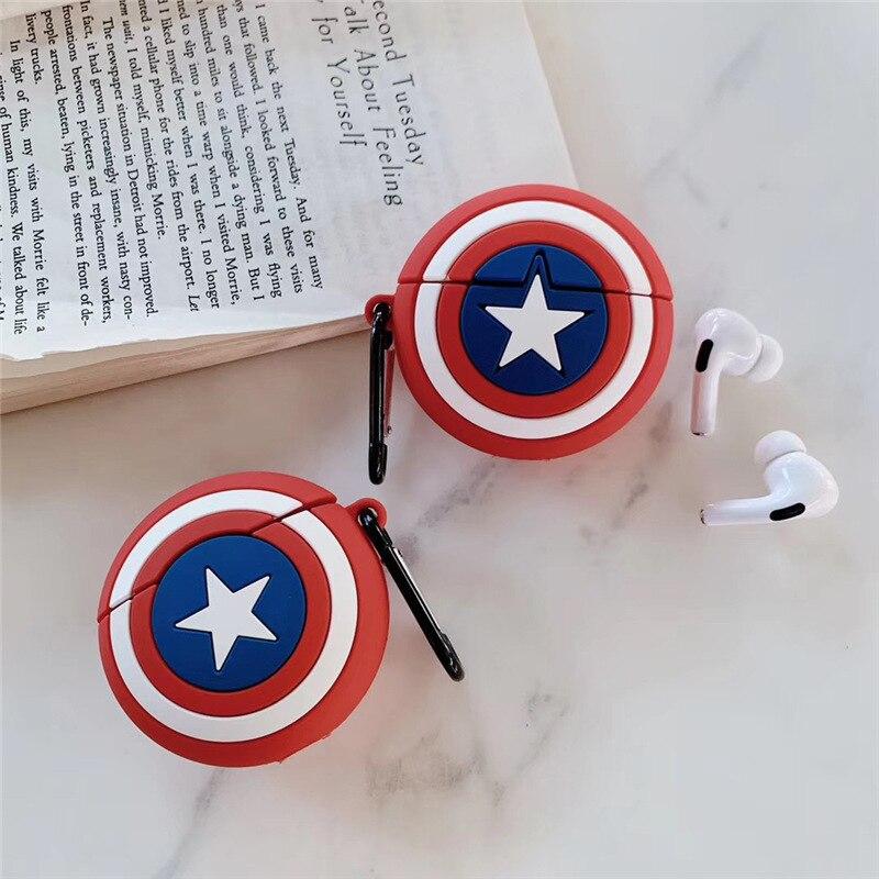 Captain America Shield Premium AirPods Pro Case Shock Proof Cover