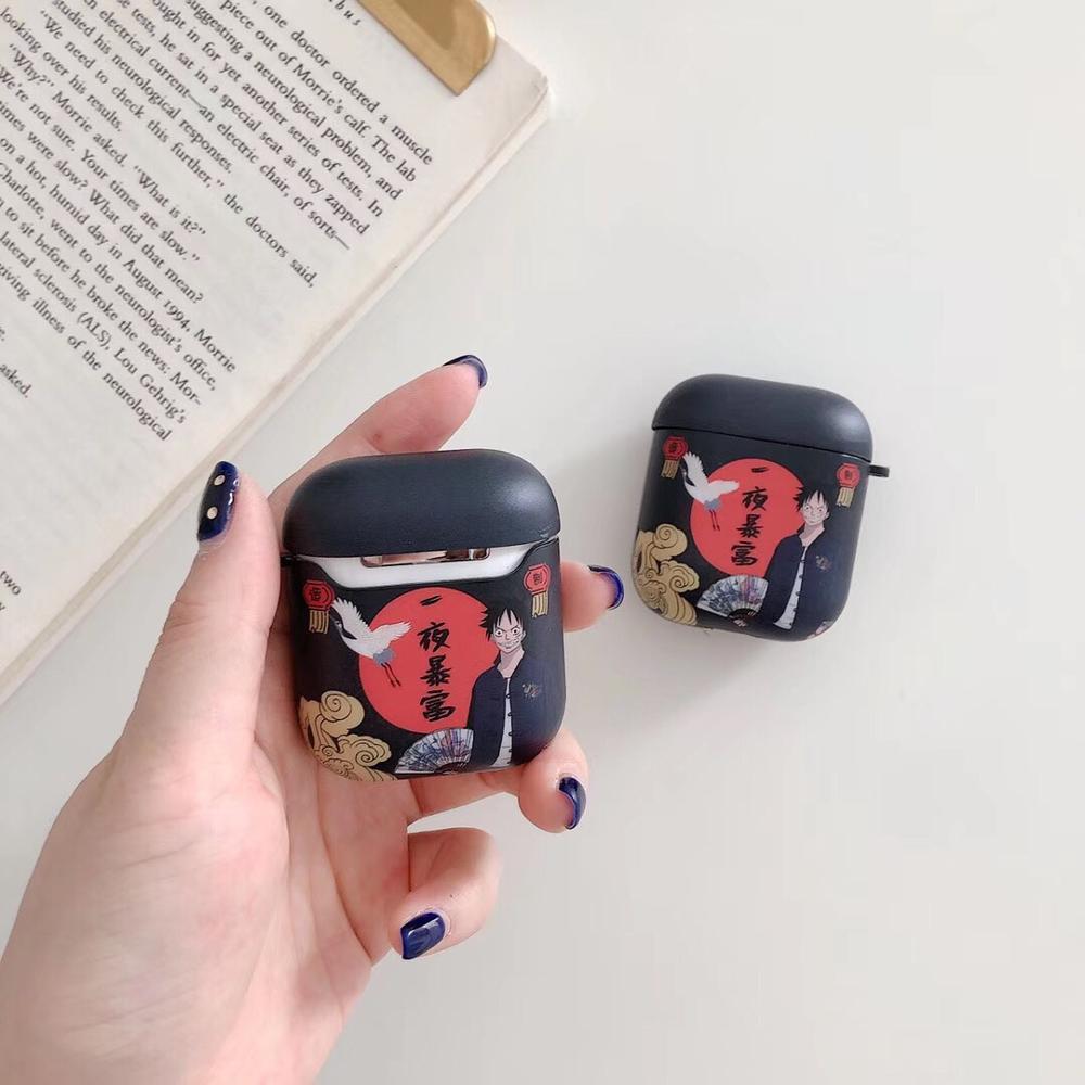 One Piece 'Kanji' AirPods Case Shock Proof Cover