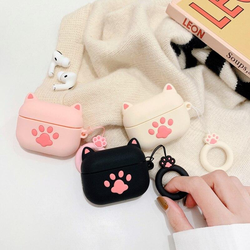Kitty Ears AirPods Pro Case Shock Proof Cover