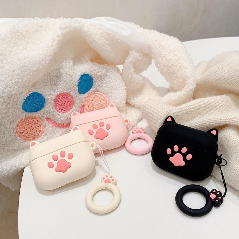 Kitty Ears AirPods Pro Case Shock Proof Cover