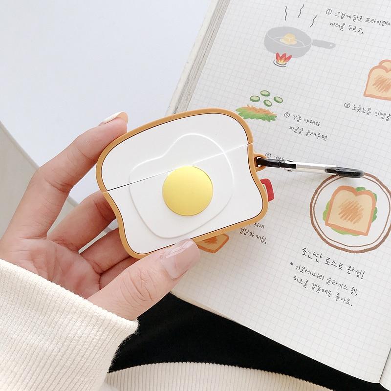 Egg on Toast Premium AirPods Pro Case Shock Proof Cover