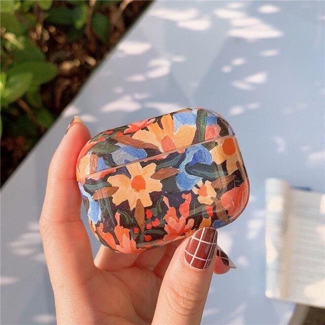 Flower Power Plastic | TPU AirPods Pro Case Shock Proof Cover