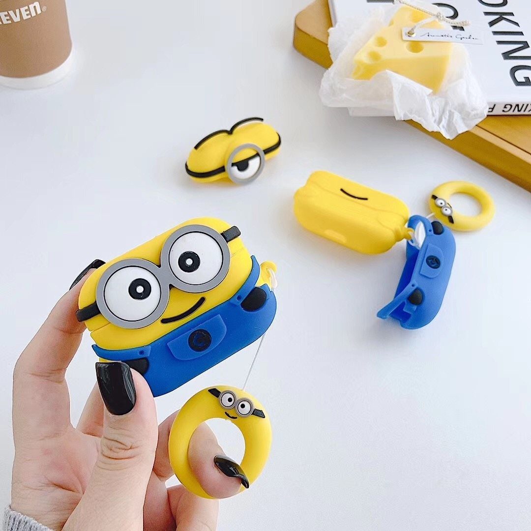 Minions 'Smirky Cyclops' Premium AirPods Pro Case Shock Proof Cover