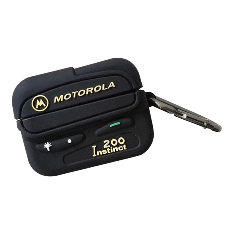 Retro Motorola Beeper Premium AirPods Pro Case Shock Proof Cover