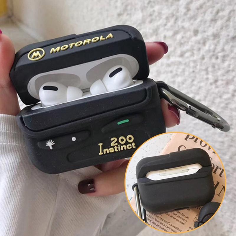 Retro Motorola Beeper Premium AirPods Pro Case Shock Proof Cover