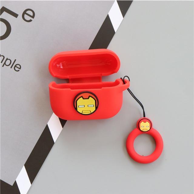 Superhero Soft Silicone AirPods Pro Case Shock Proof Cover