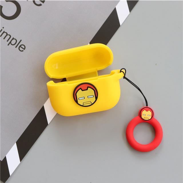 Superhero Soft Silicone AirPods Pro Case Shock Proof Cover