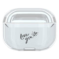 Cute Clear Acrylic AirPods Pro Case Shock Proof Cover