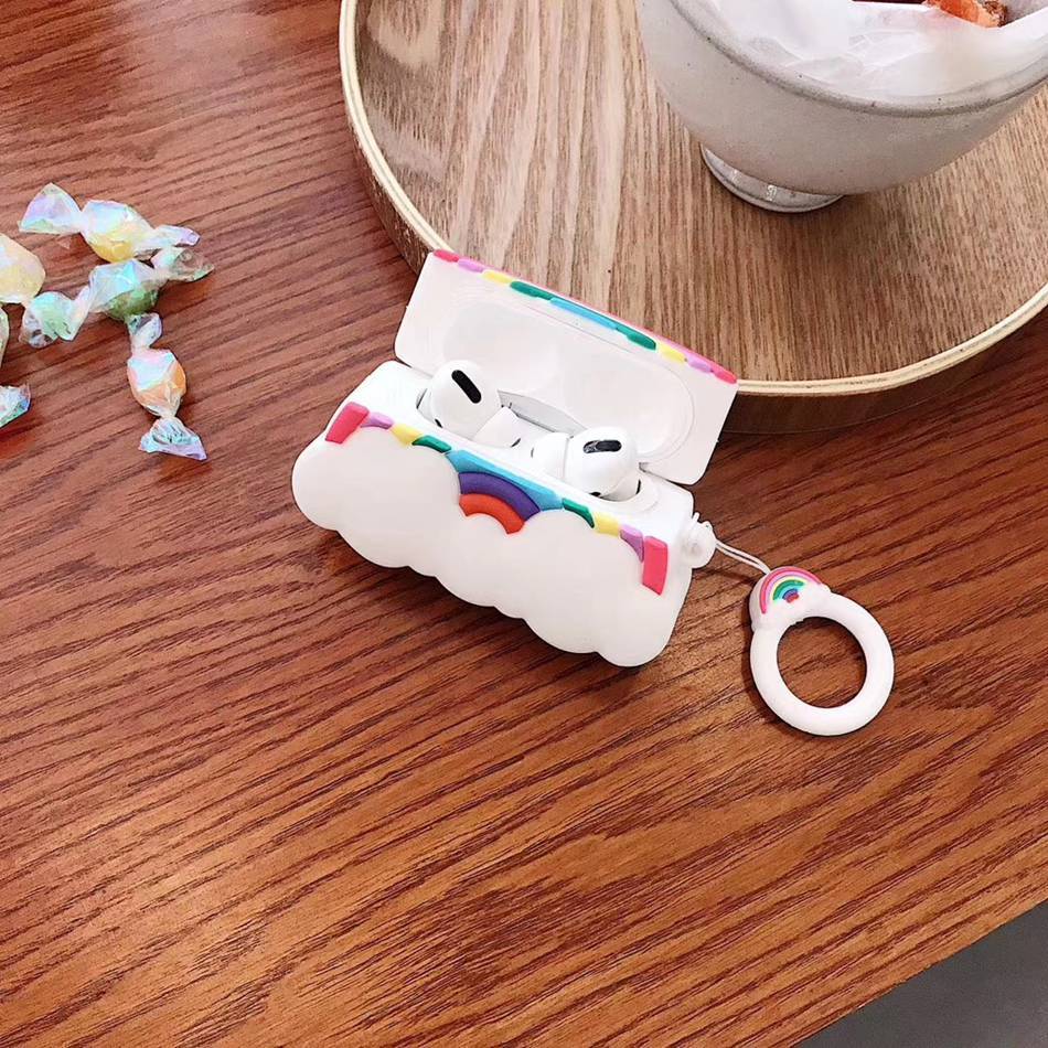 Cute Rainbow Premium AirPods Pro Case Shock Proof Cover