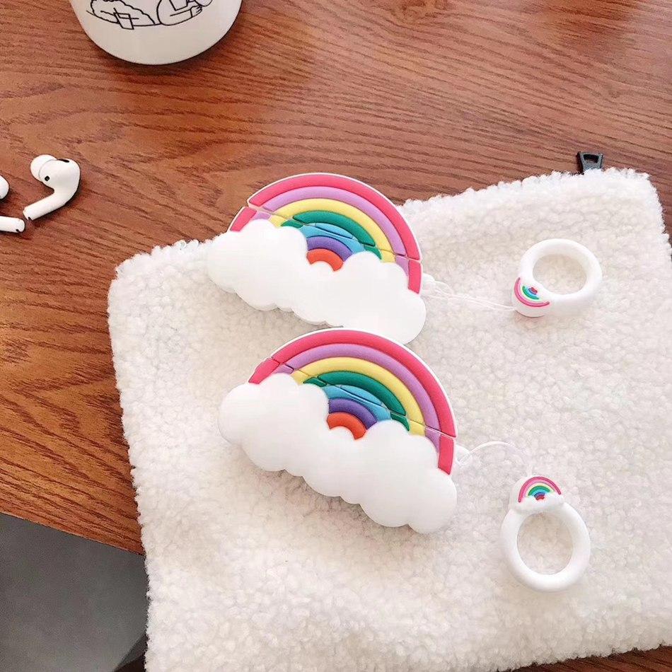 Cute Rainbow Premium AirPods Pro Case Shock Proof Cover