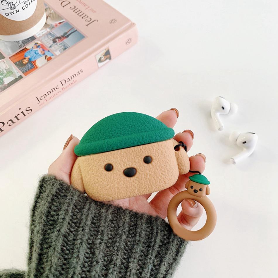 Puppy in a Hat Premium AirPods Pro Case Shock Proof Cover