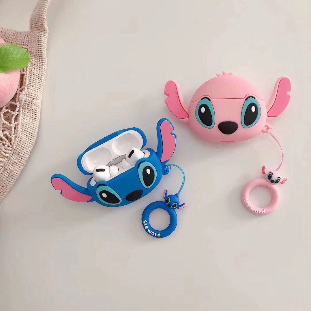 Lilo and Stitch 'Stitch with Ears' Premium AirPods Pro Case Shock Proof Cover