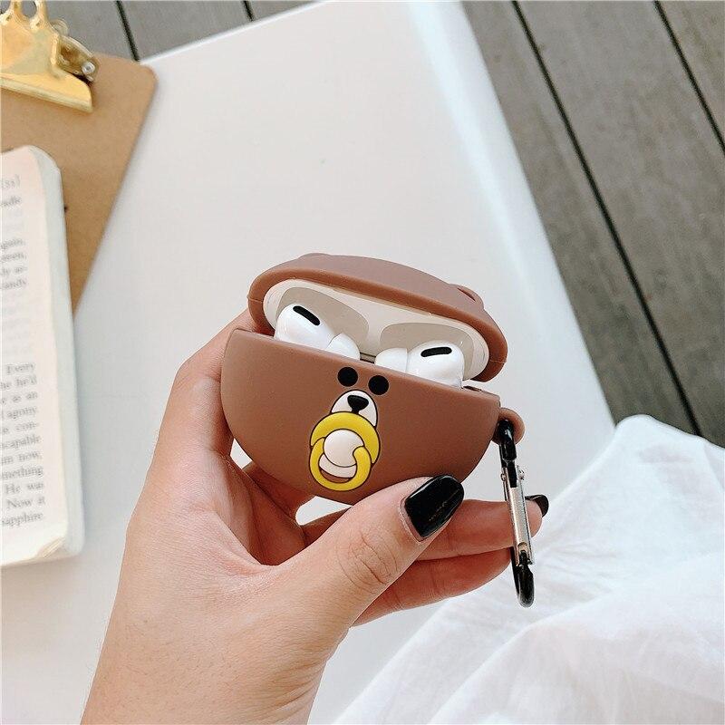 Bear with a Pacifier Premium AirPods Pro Case Shock Proof Cover