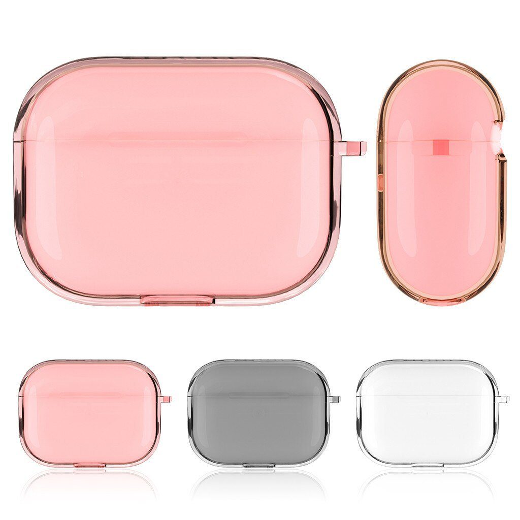 Clear Crystal TPU | Plastic AirPods Pro Case Shock Proof Cover