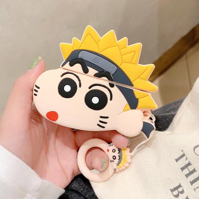 Shin Chan 'Teen Naruto' Premium AirPods Pro Case Shock Proof Coer