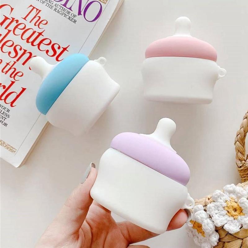 Cute Nursing Bottle Premium AirPods Pro Case Shock Proof Cover