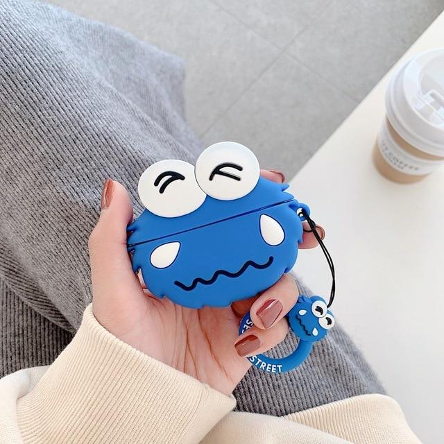 Sesame Street 'Cookie Monster' Premium AirPods Pro Case Shock Proof Cover