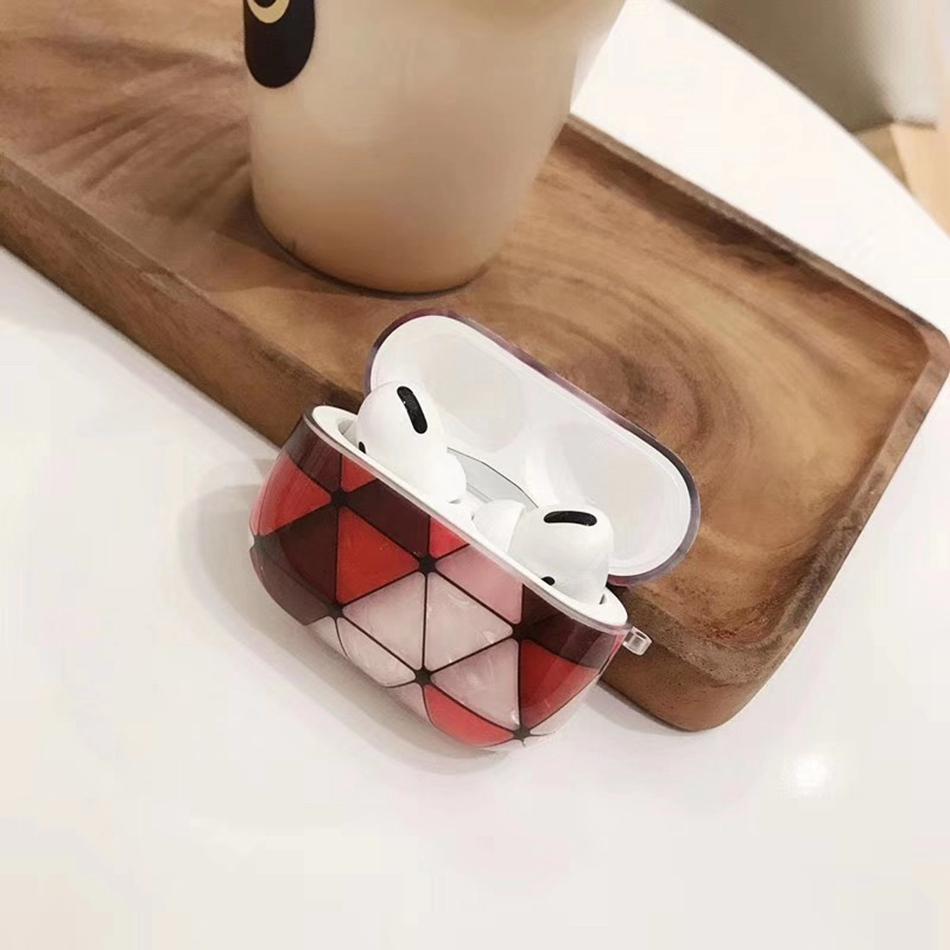 Geometric Plastic | TPU AirPods Pro Case Shock Proof Cover