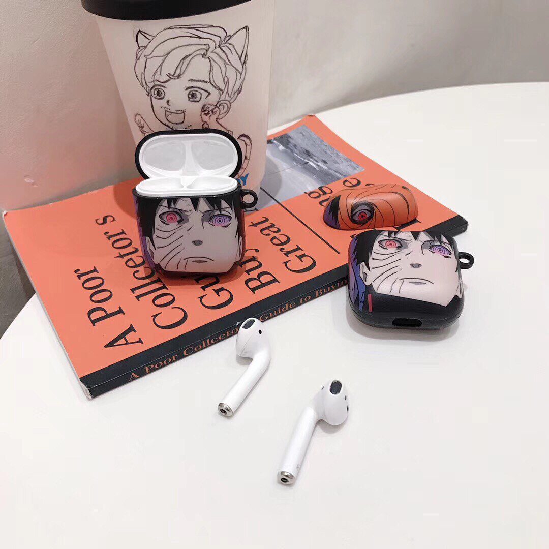 Naruto 'Uchiha Obito' AirPods Case Shock Proof Cover