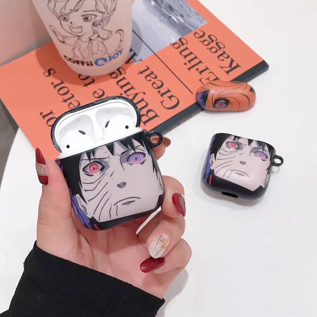 Naruto 'Uchiha Obito' AirPods Case Shock Proof Cover