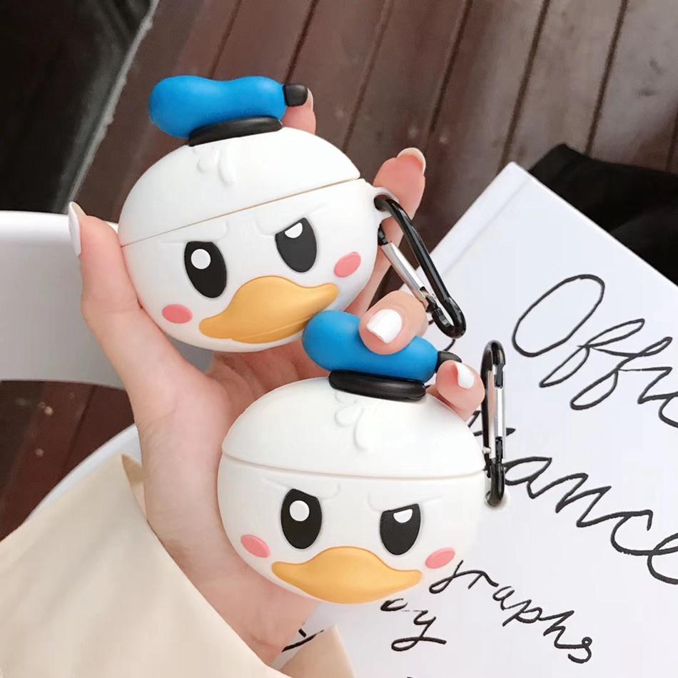 Curious Donald Premium AirPods Pro Case Shock Proof Cover