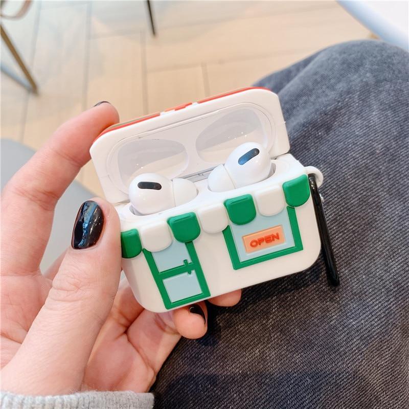 Cute 7-11 Store Premium AirPods Pro Case Shock Proof Cover