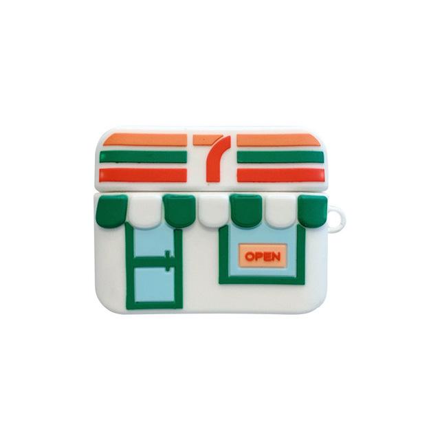 Cute 7-11 Store Premium AirPods Pro Case Shock Proof Cover