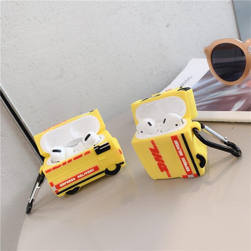 DHL Truck Premium AirPods Pro Case Shock Proof Cover