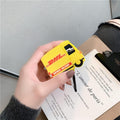 DHL Truck Premium AirPods Case Shock Proof Cover