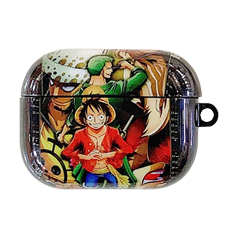 One Piece 'Luffy Zoro Ace | Mural' AirPods Pro Case Shock Proof Cover