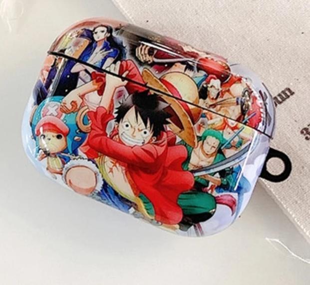 One Piece 'Luffy Zoro Ace | Mural' AirPods Pro Case Shock Proof Cover