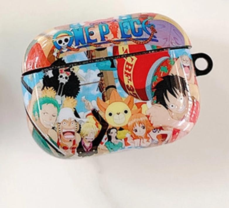 One Piece 'Luffy Zoro Ace | Mural' AirPods Pro Case Shock Proof Cover