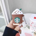 Starbucks Iced Chocolate Frappuccino Premium AirPods Case Shock Proof Cover