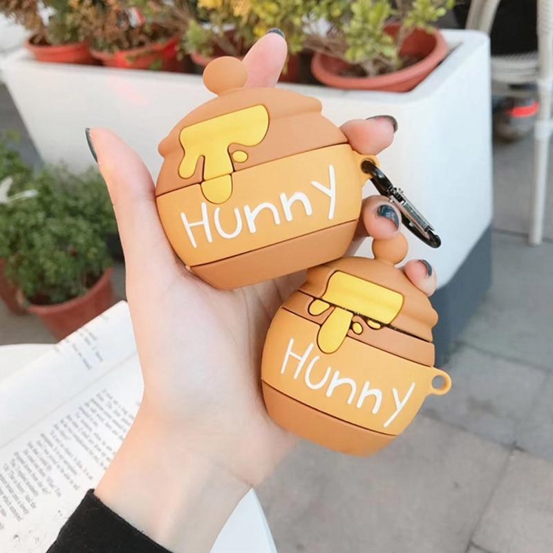 Winnie the Pooh 'Hunny Pot' Premium AirPods Pro Case Shock Proof Cover